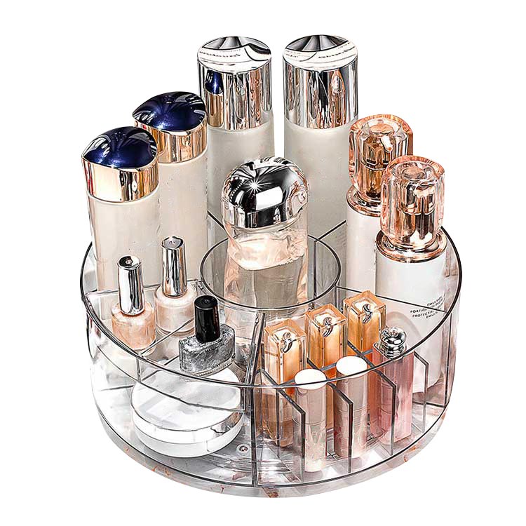 360-Degree Rotating Cosmetic Storage Box