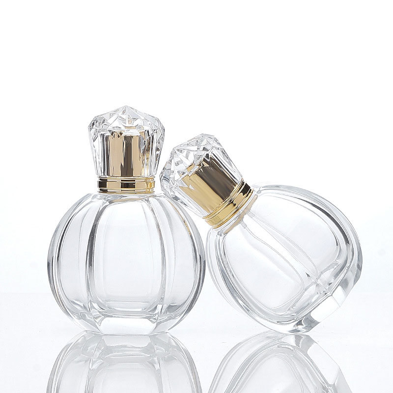 Special-Shaped Electroplated Cosmetic Crystal Bottles